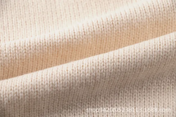 Off-White Cross Motif Knit Sweater Beige - 10