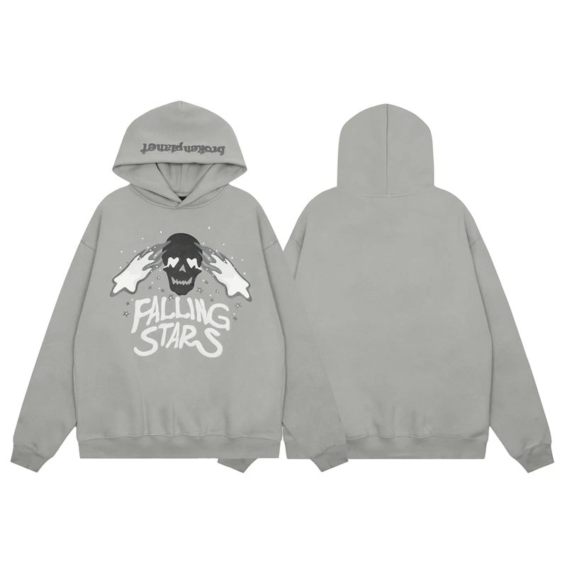 Shattered Planet Printed Hoodie photo 4