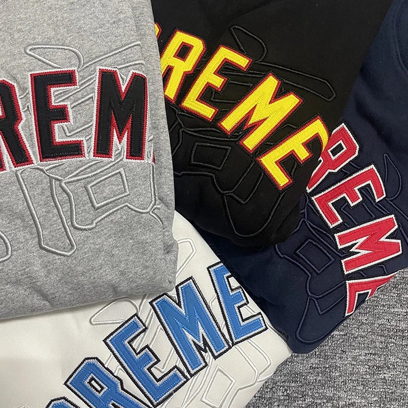 Supreme Box Logo Embroidered Hoodie