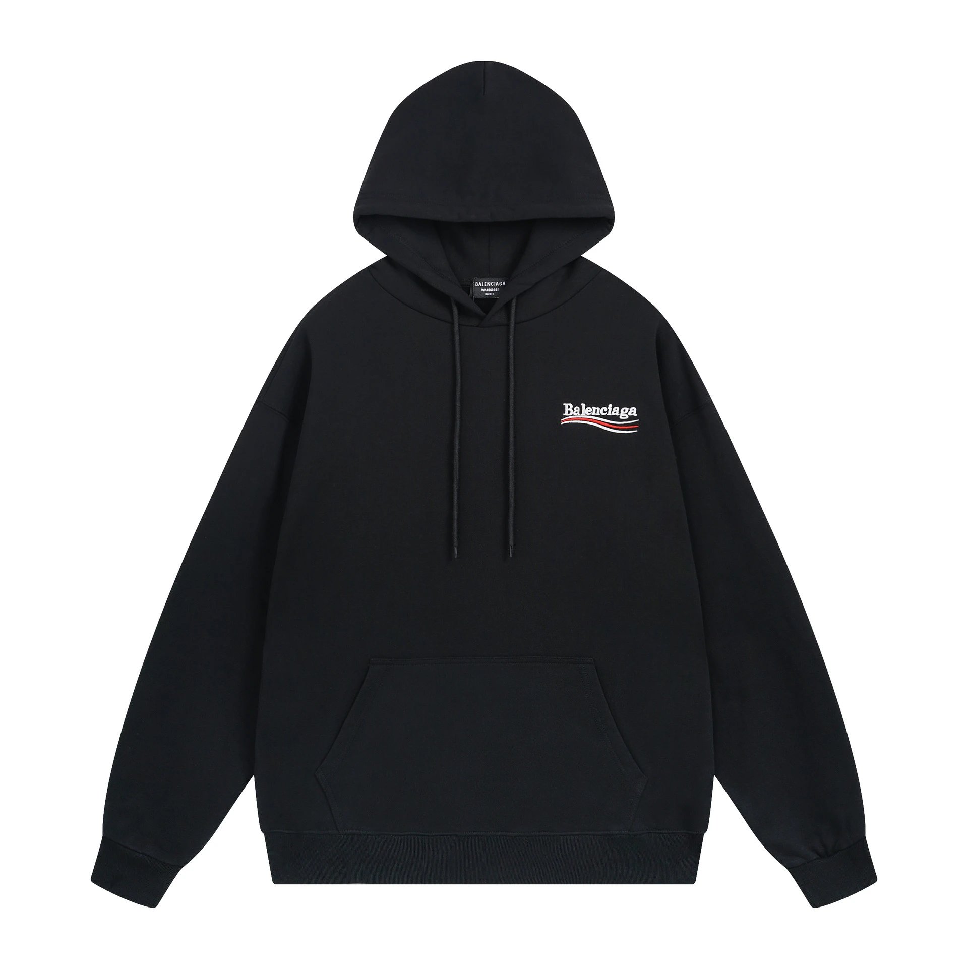 Balenciaga Wave Embroidered Hoodie photo 2