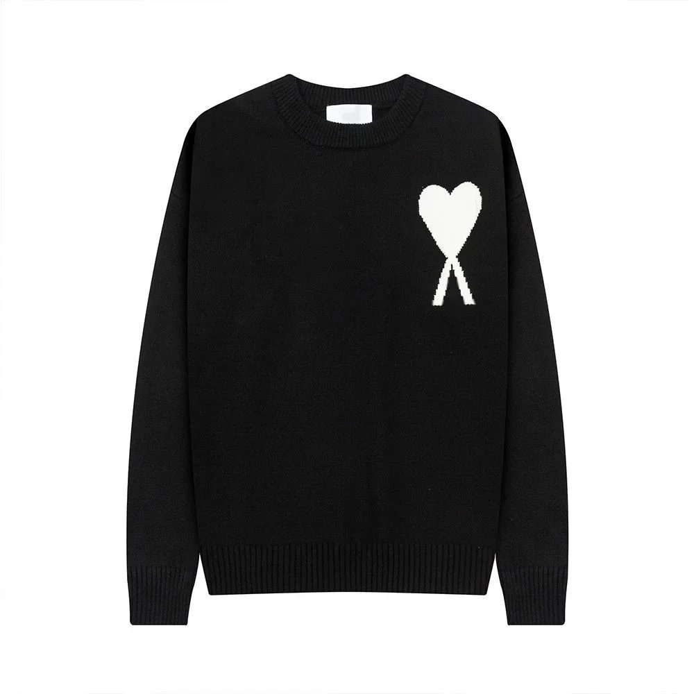 High Neck Heart Stripe Sweater photo 8