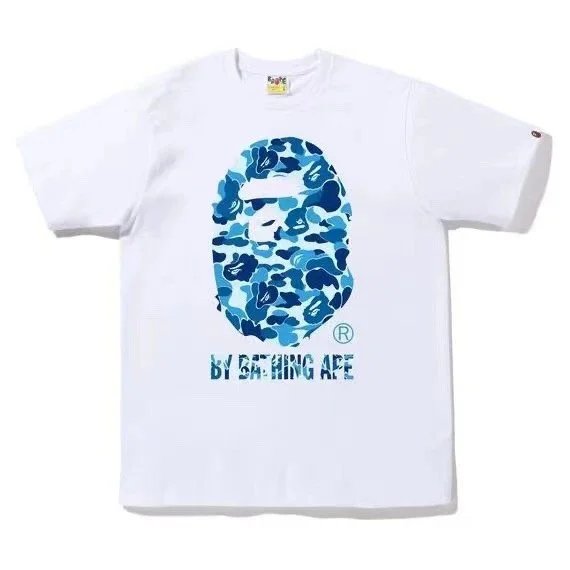 Camo Geometric Letter Print T-Shirt photo 7