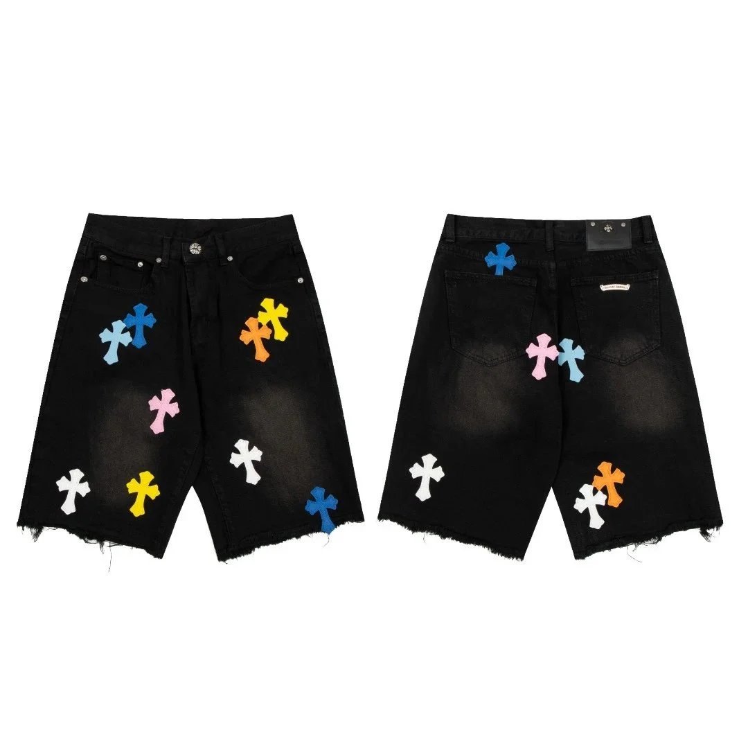 Chrome Hearts Cross Denim Shorts photo 8
