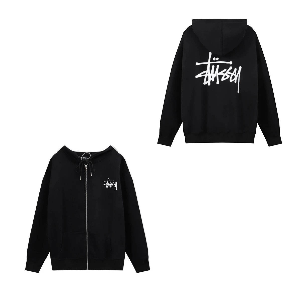 S648 Black [Zippered]