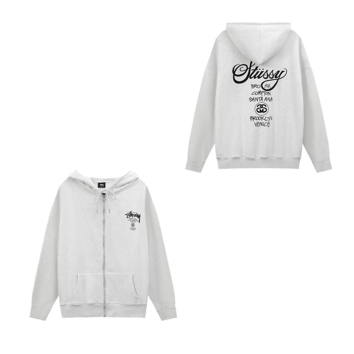 S608 Gray [Zippered]