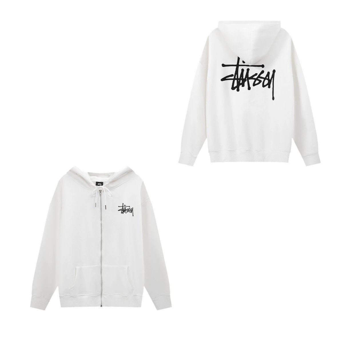 S648 White [Zippered]