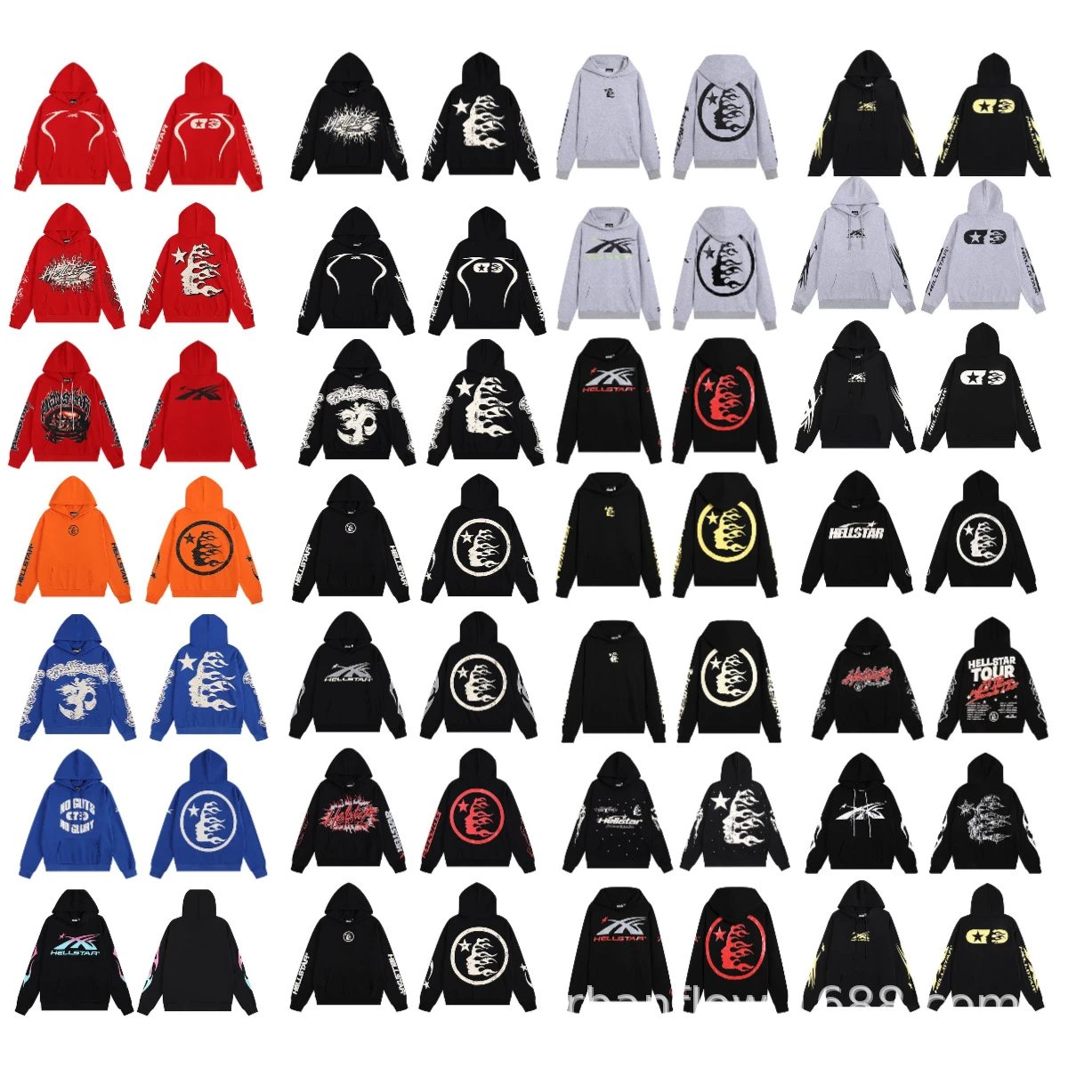 Hellstar Print Hoodie