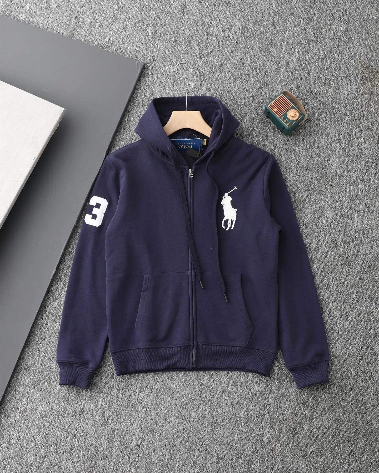 Ralph Lauren Embroidered Cardigan Hoodie photo 8