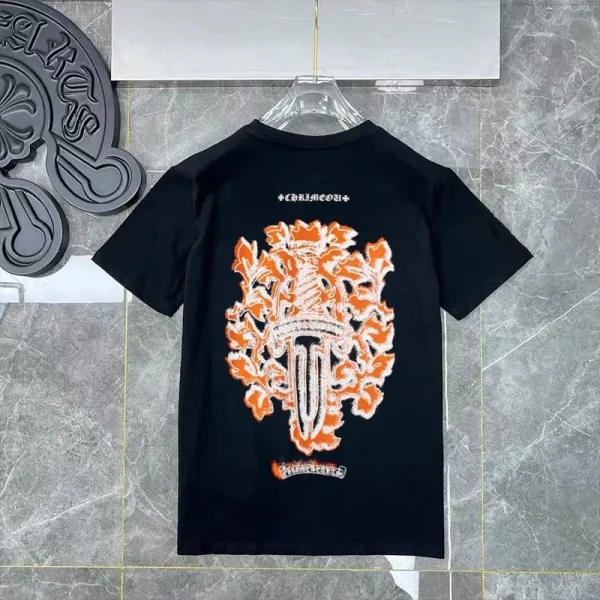Chrome Hearts 33 Graphic Print White T-Shirt - 8