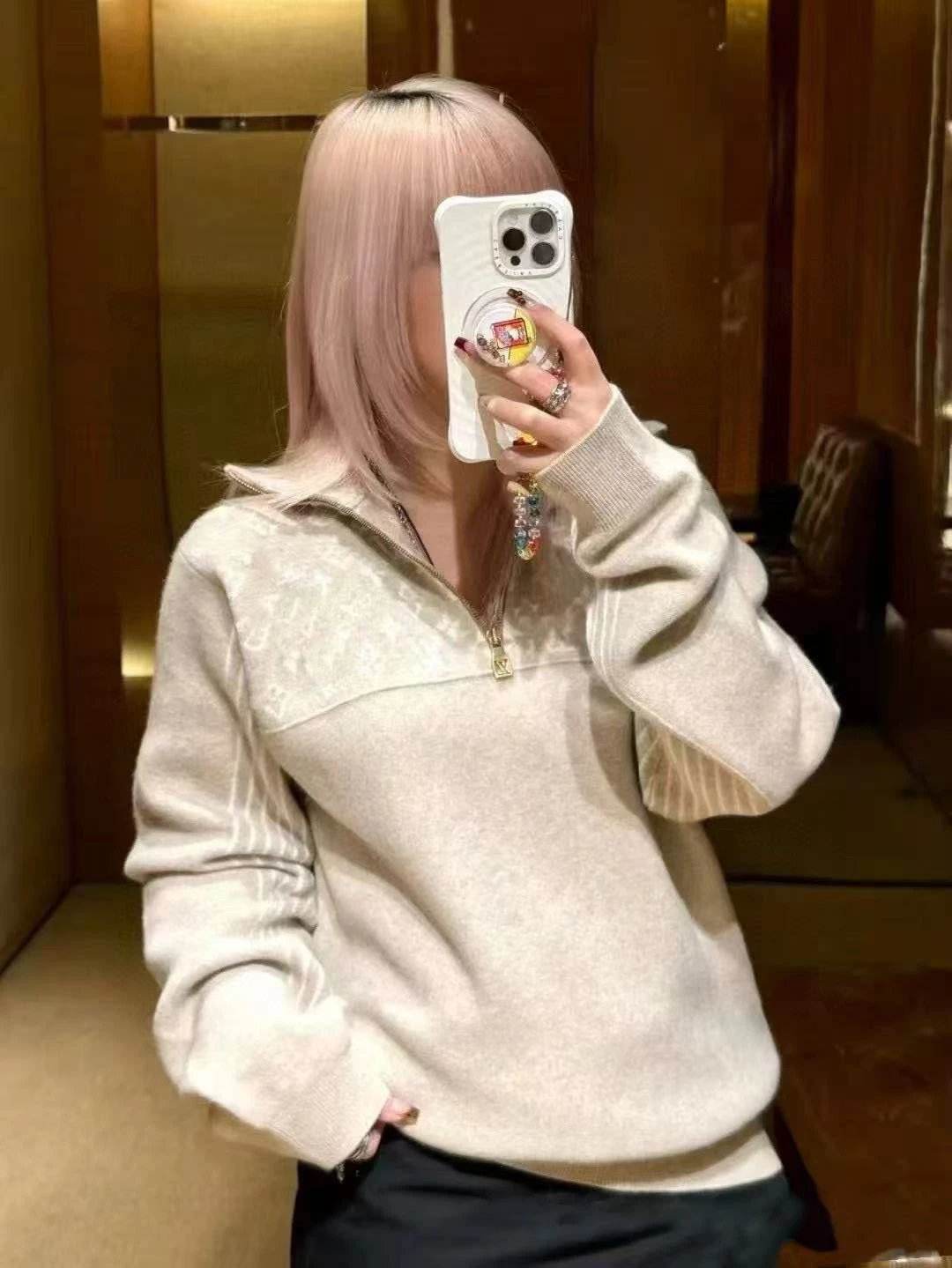 Louis Vuitton Half-Zip Knit Sweater photo 6