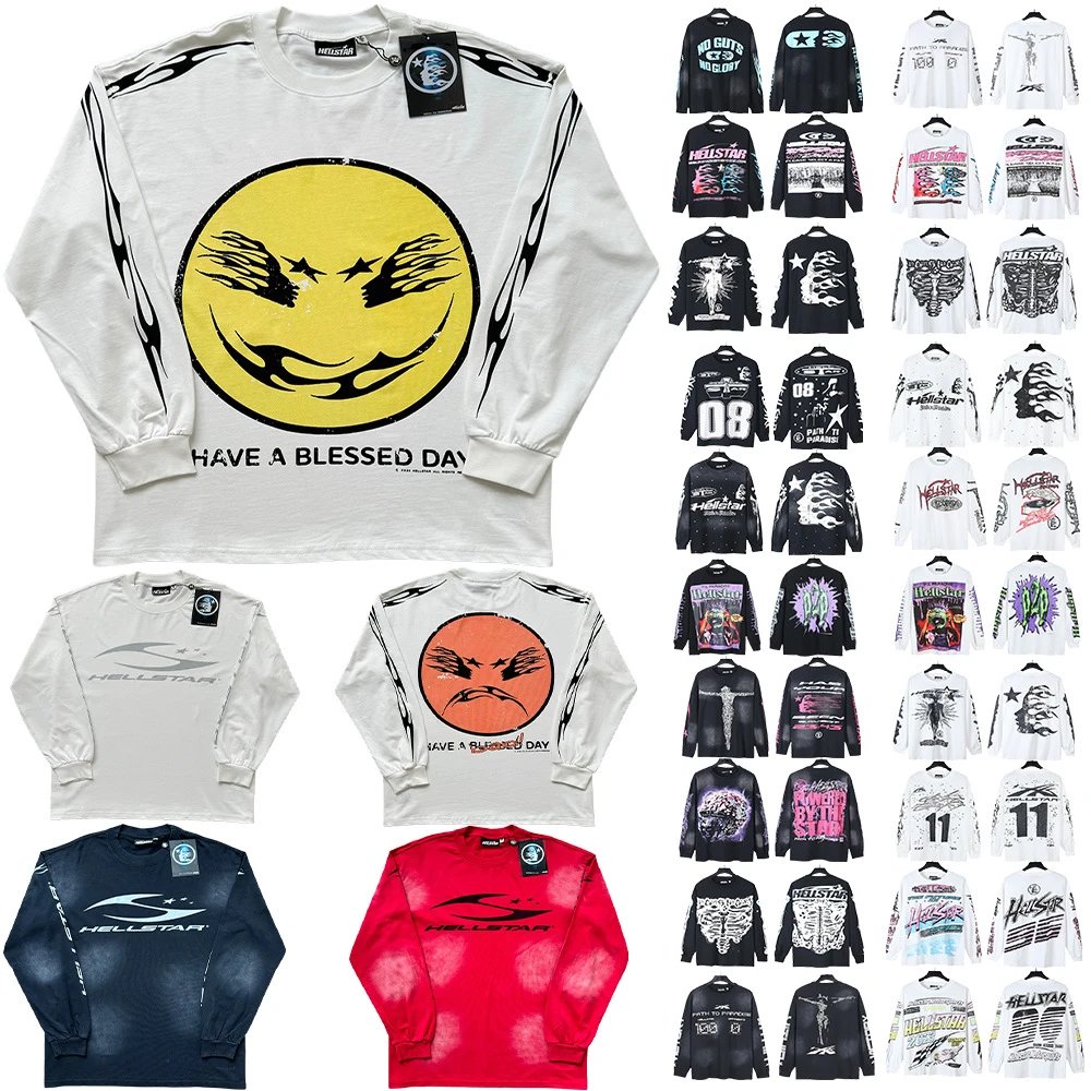 Hellstar Long Sleeve Graphic T-Shirts