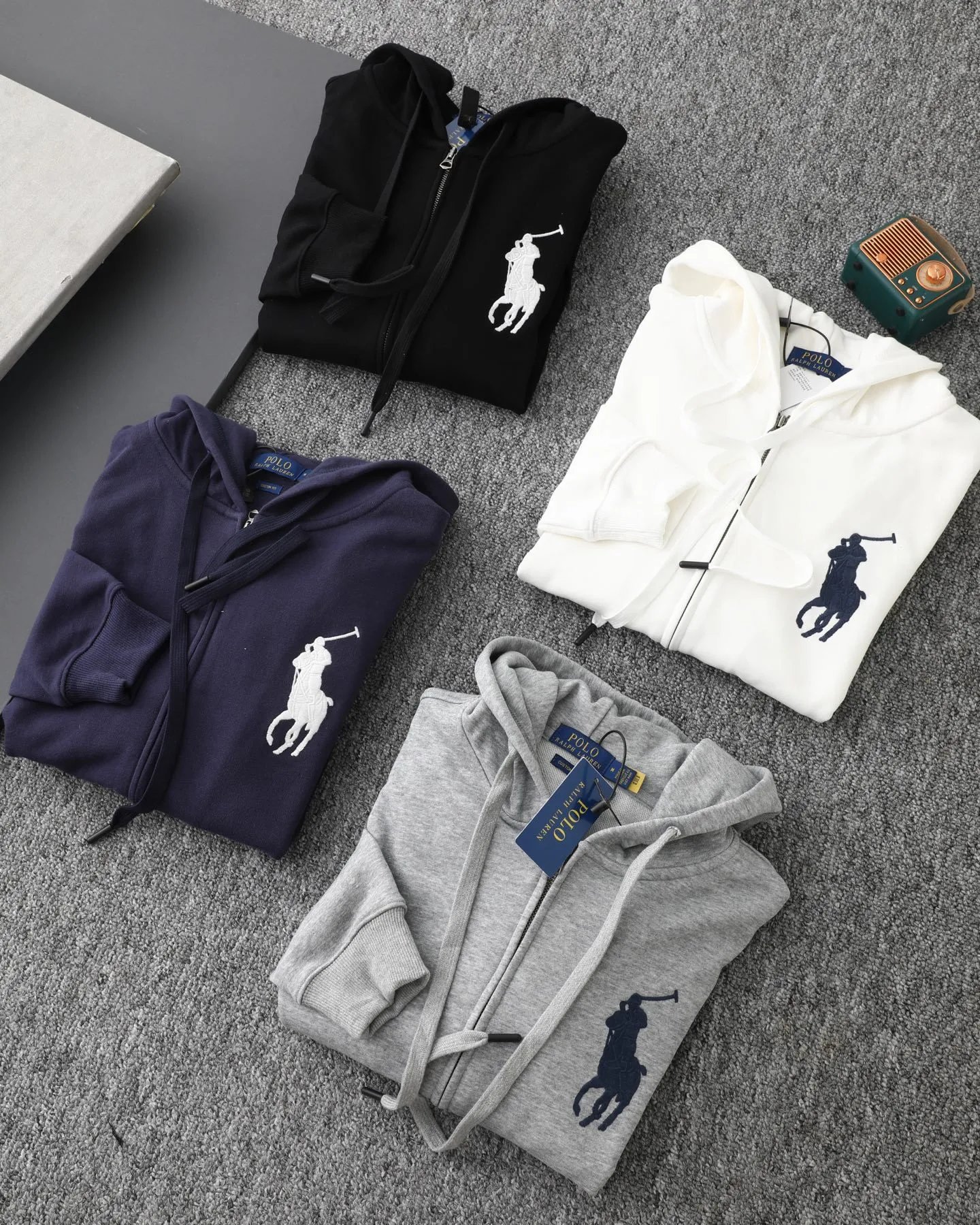 Ralph Lauren Embroidered Cardigan Hoodie photo 7