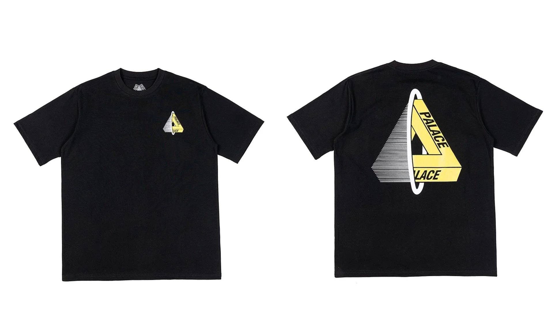 Triangle Print Cotton T-Shirt photo 7