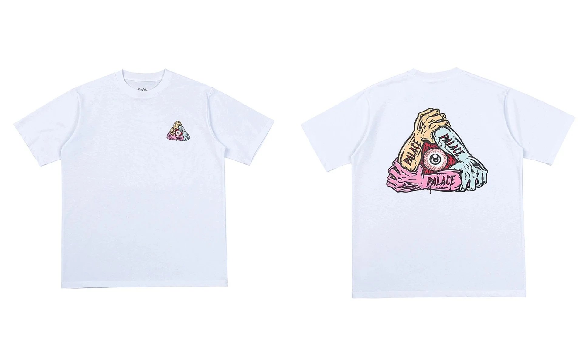 Triangle Print Cotton T-Shirt photo 2