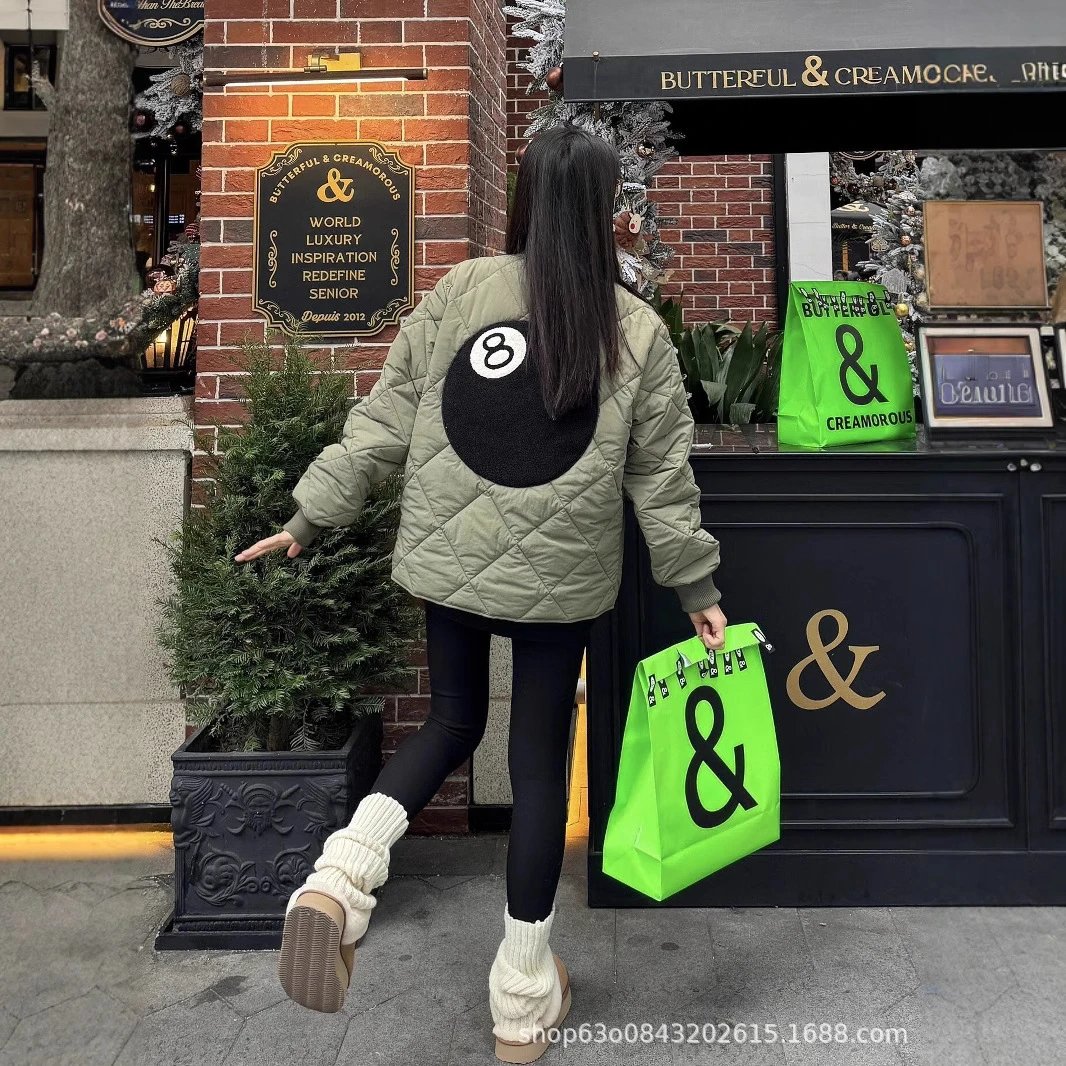 Stussy Vintage Black Flocked Quilted Jacket photo 6