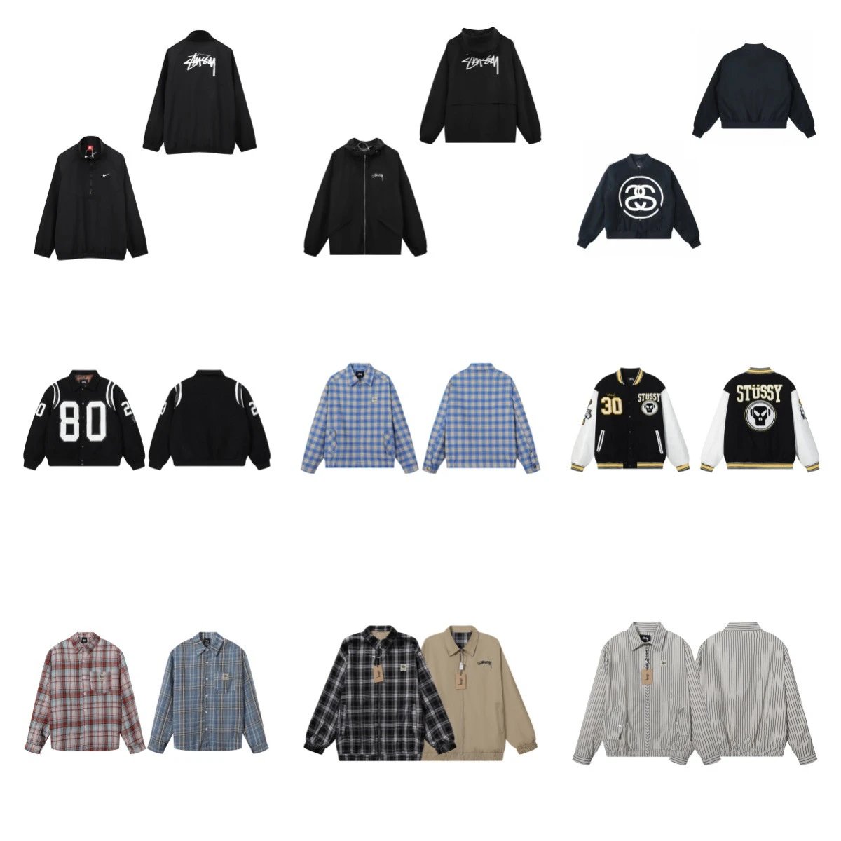24 Fleece Lined Embroidered Ready-to-Ship Cross-Border EU/US Wholesale S Letter Co-Branded Series Loose Minimalist Terry Sweatsuit