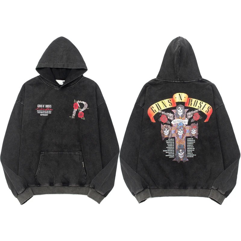 9340 Washed Black (French Terry)