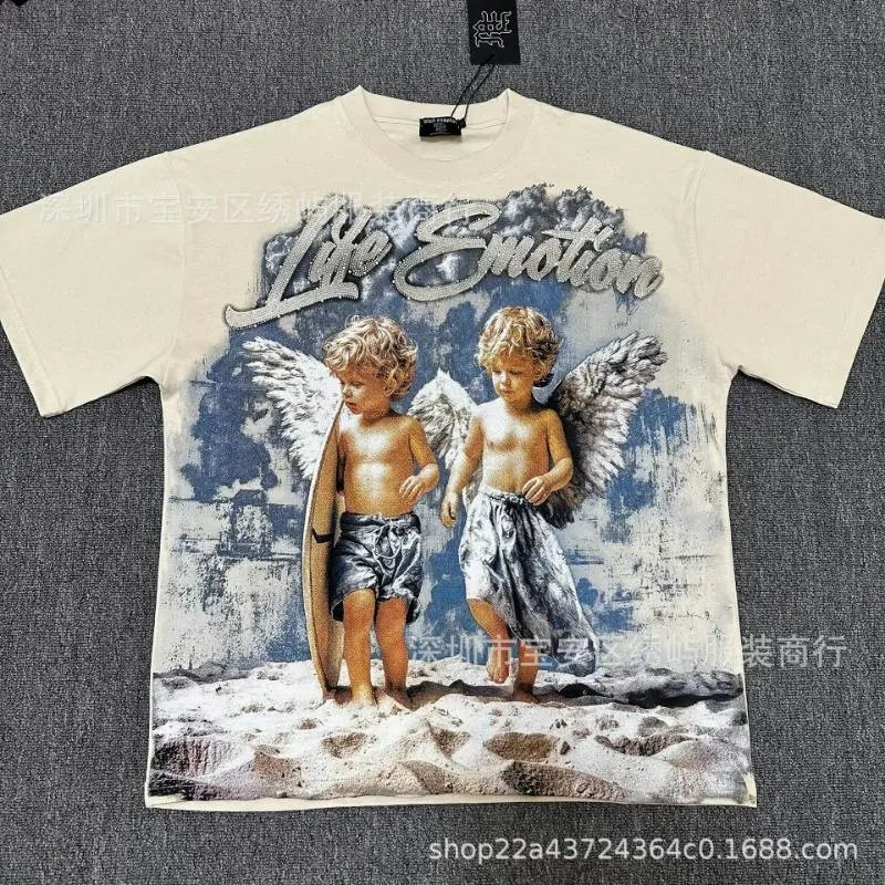 Character Letter Print T-Shirt photo 4