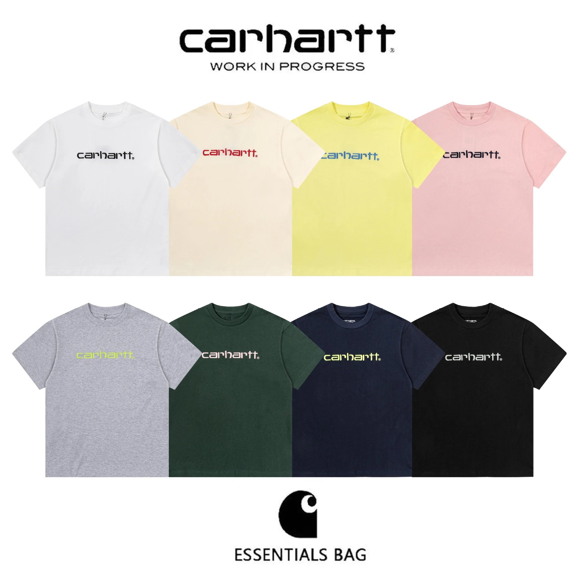 Carhartt Embroidered Letter T-Shirt