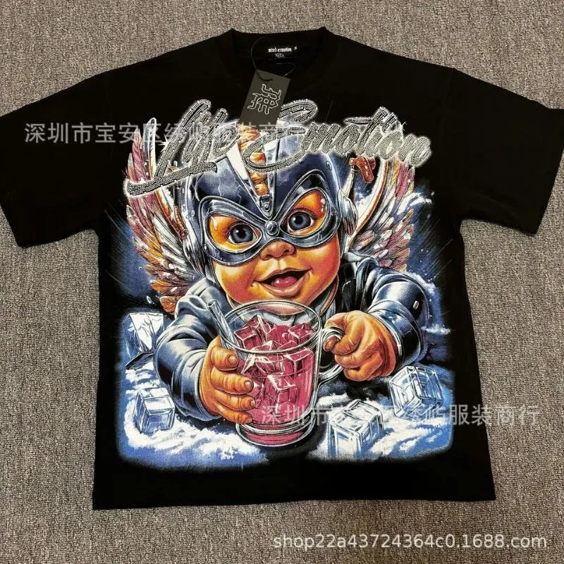 Character Letter Print T-Shirt photo 2