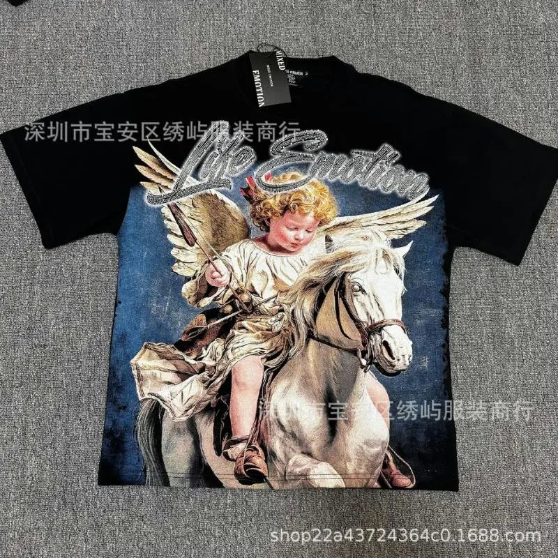 Character Letter Print T-Shirt photo 8