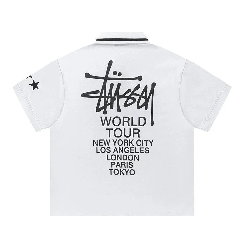 Letter Embroidery T-Shirt photo 6