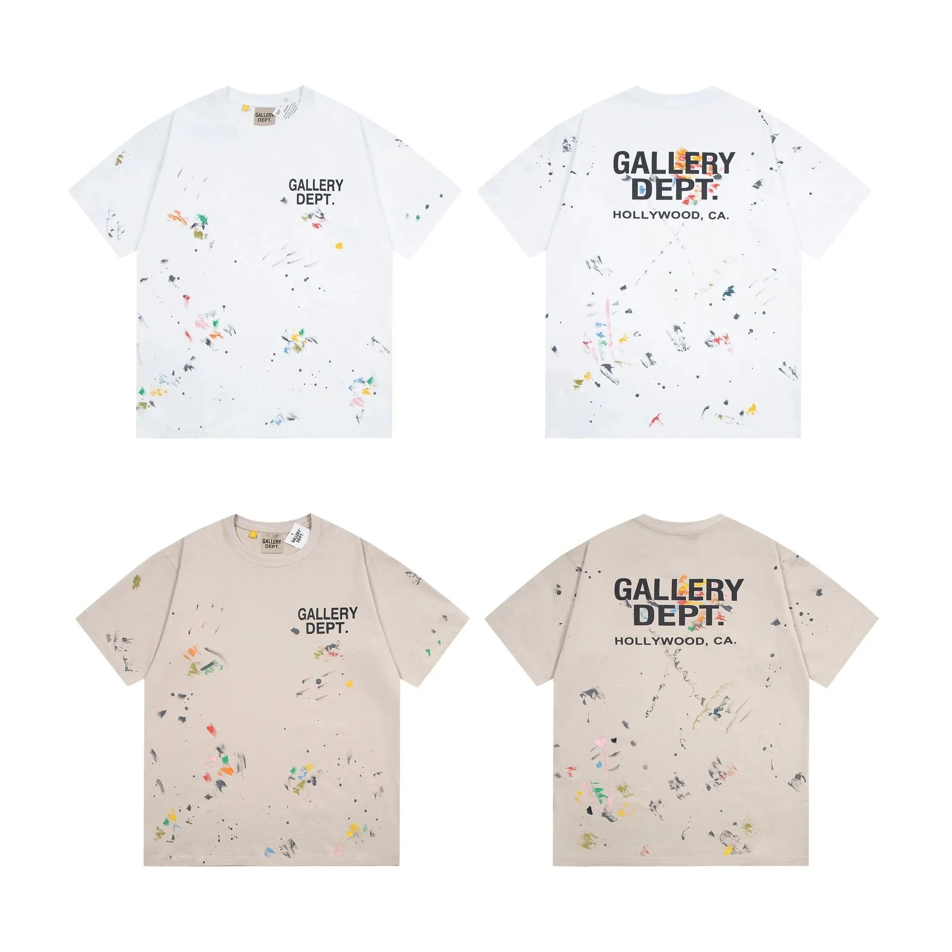 Gallery Dept Paint Splash T-Shirt