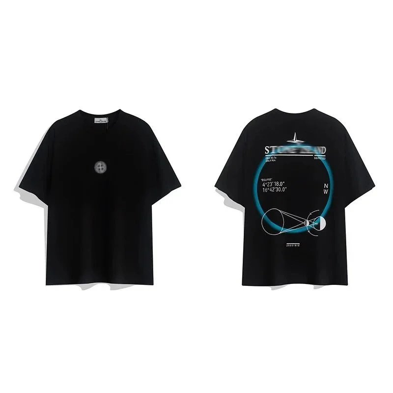 Compass Island Print T-Shirt photo 7