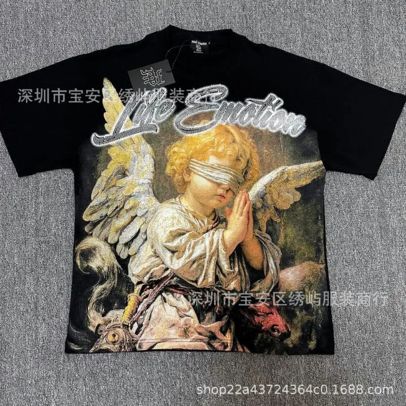 Character Letter Print T-Shirt photo 5