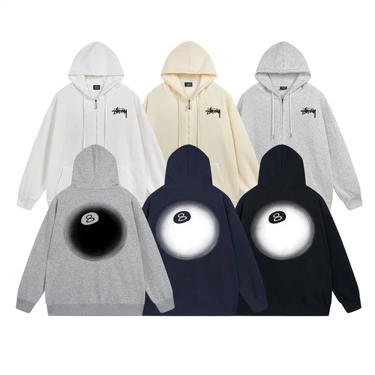 Zip Fleece Hoodie