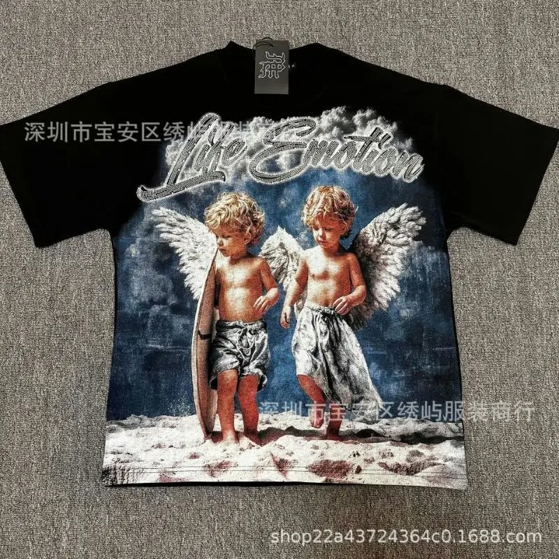 Character Letter Print T-Shirt photo 3