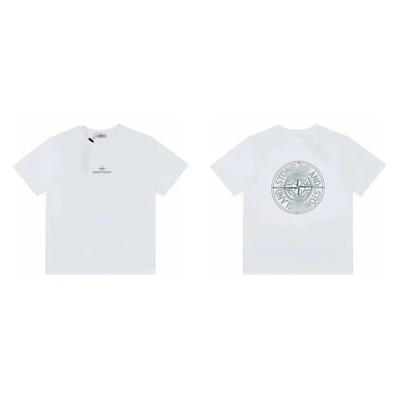 Compass Island Print T-Shirt photo 2