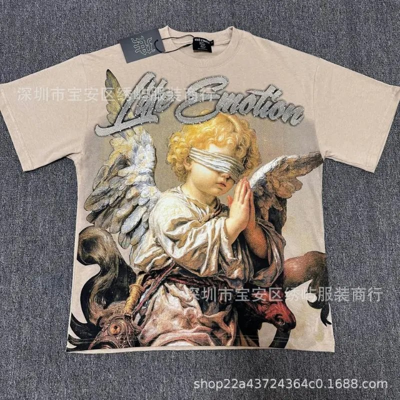 Character Letter Print T-Shirt photo 6