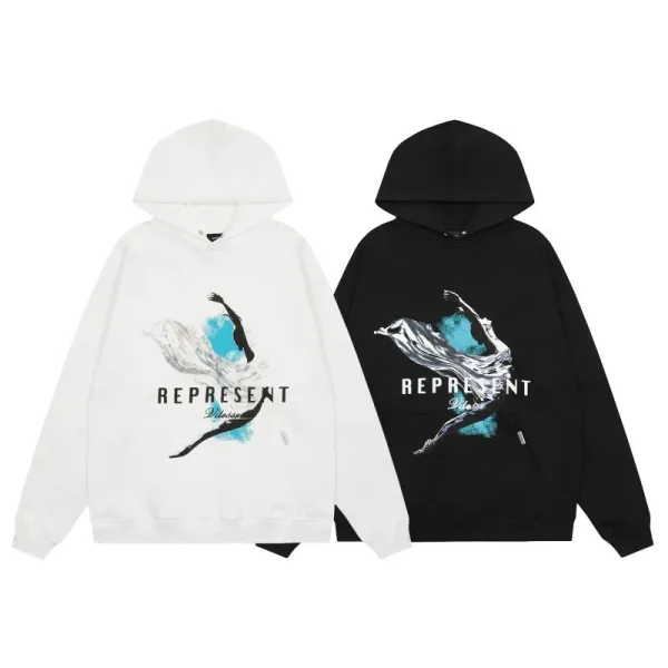 Represent Horizons Hoodie White - 26