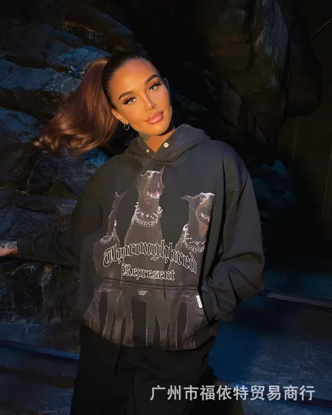 Represent Horizons Hoodie White - 9