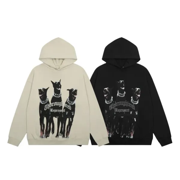 Represent Horizons Hoodie White - 18