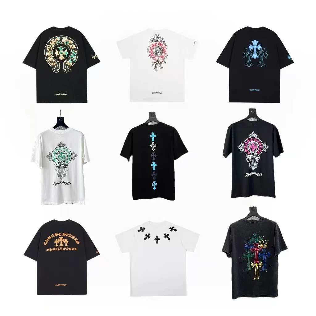 Chrome Hearts Horseshoe Embroidery T-Shirt