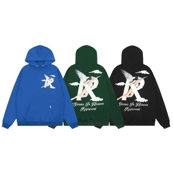 Represent Horizons Hoodie White - 30