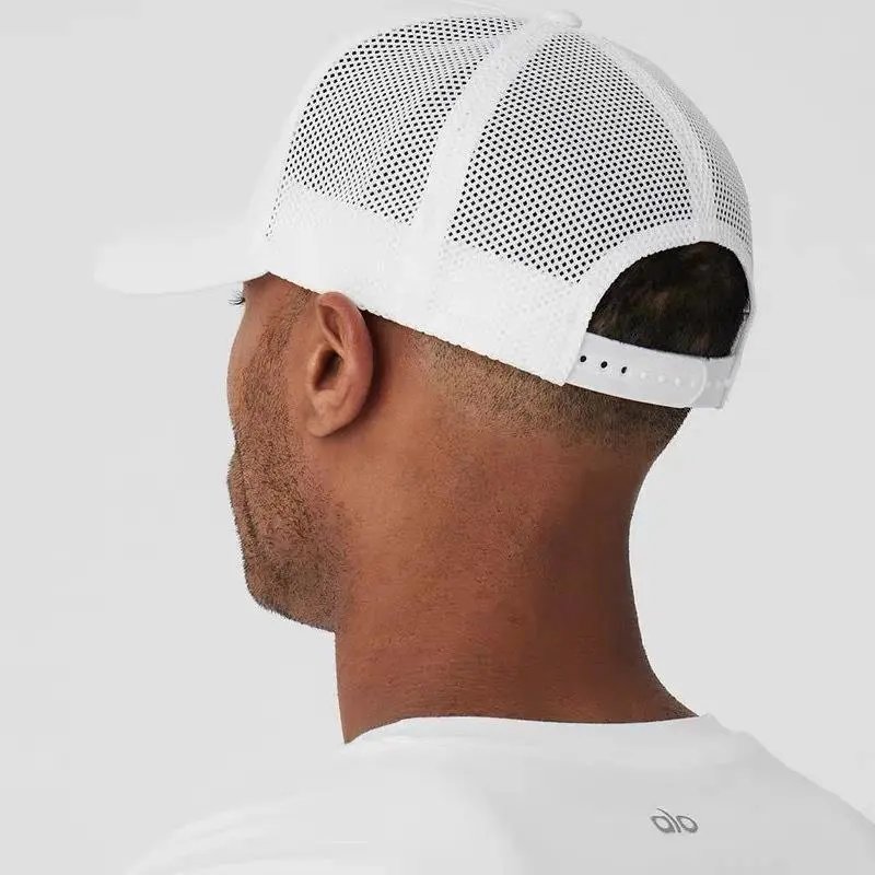 Alo Black Mesh-Back Baseball Cap - 6