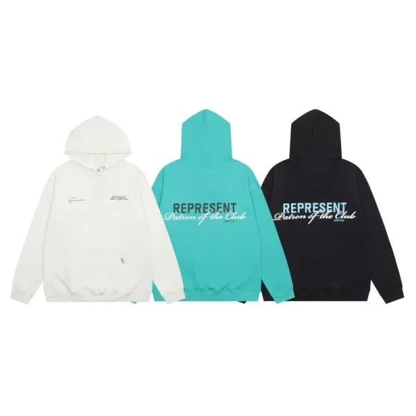 Represent Horizons Hoodie White - 19