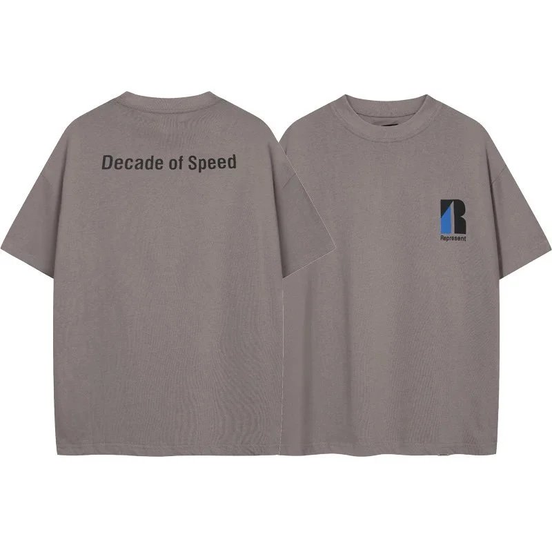 3022 gray brown [R letter print]