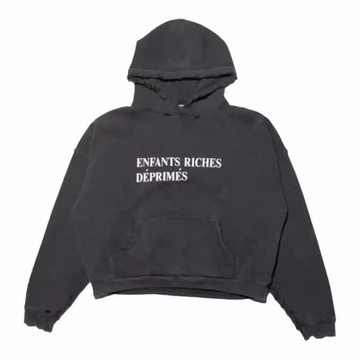 ERD Vintage Distressed Hoodie photo 5