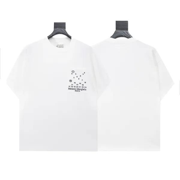 Maison Margiela Numbered Patch T-Shirt White - 1