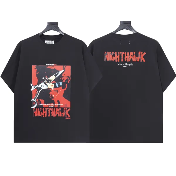 Maison Margiela x Off-White Nighthawk Black T-Shirt - 1