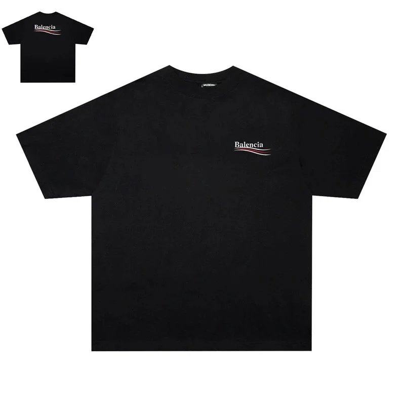 Distressed Tape Print T-Shirt photo 7