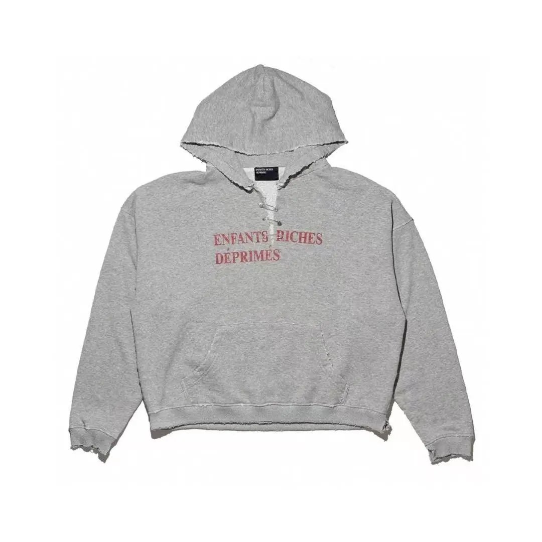 ERD Vintage Distressed Hoodie photo 2