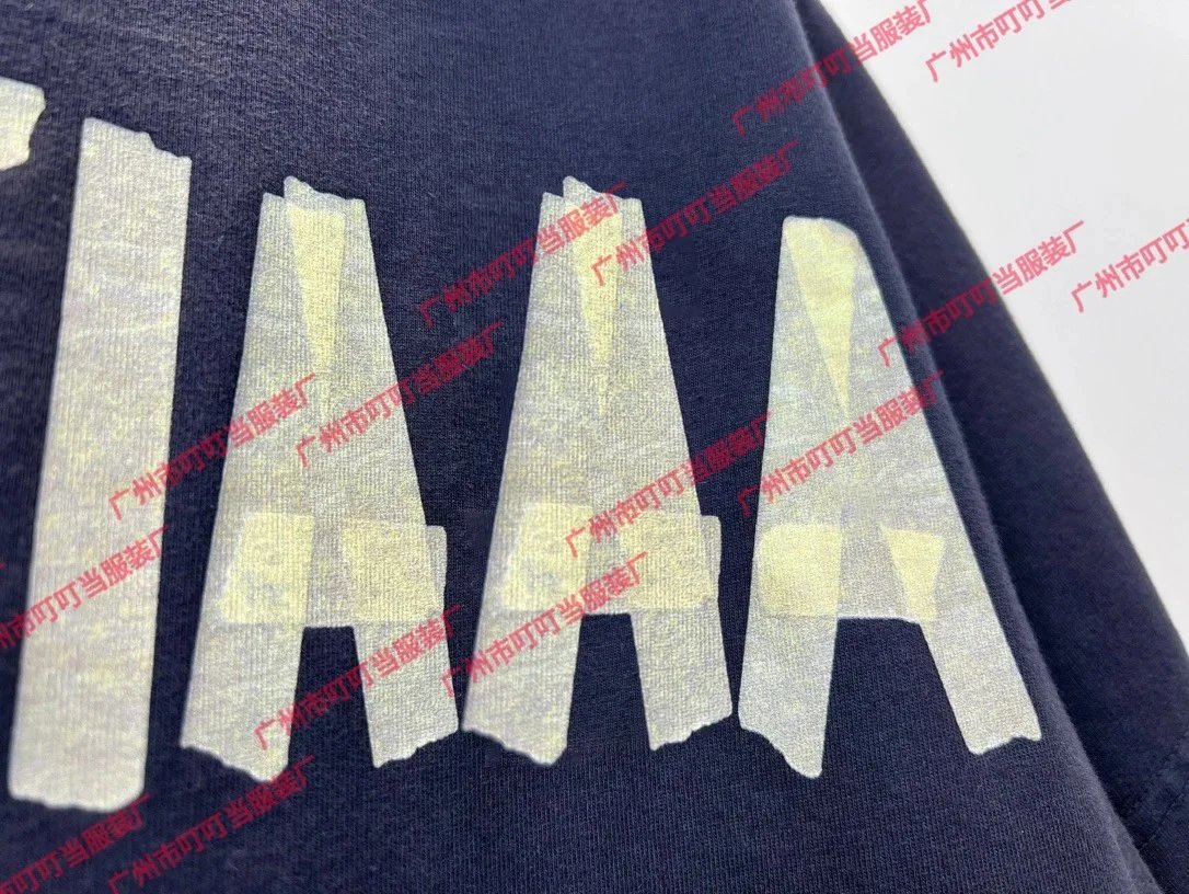 Balenciaga Logo Splatter Print White T-Shirt - 7