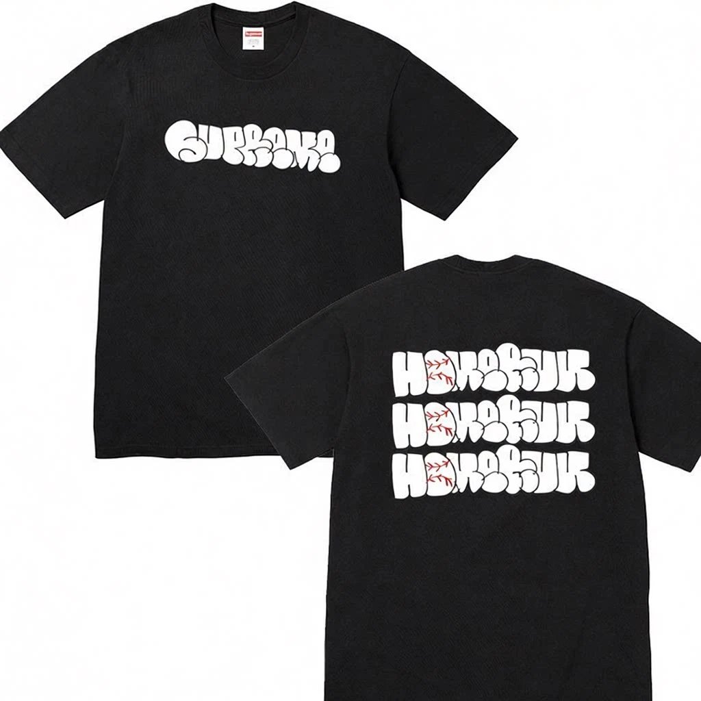 Supreme Maradona Print T-Shirt photo 7