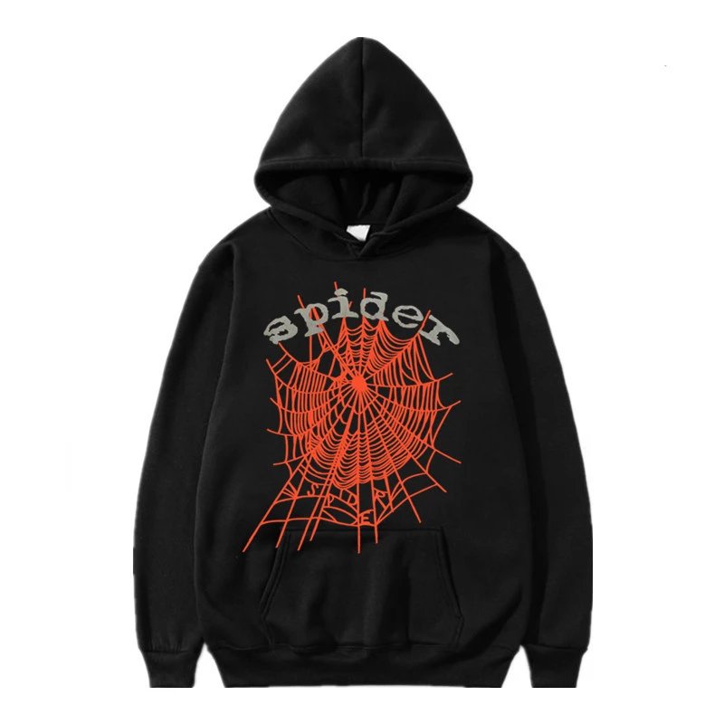 Y black, red mesh, black spider