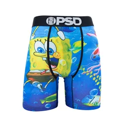 thumbnail for [Cross-border hot style] American trendy brand PSD men's underwear print sports running fitness boxer briefs